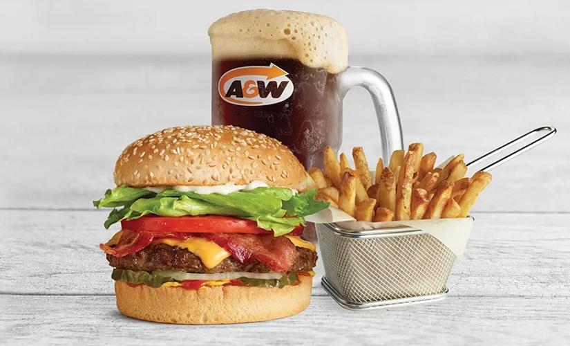 A&amp;W inside Southcentre Mall