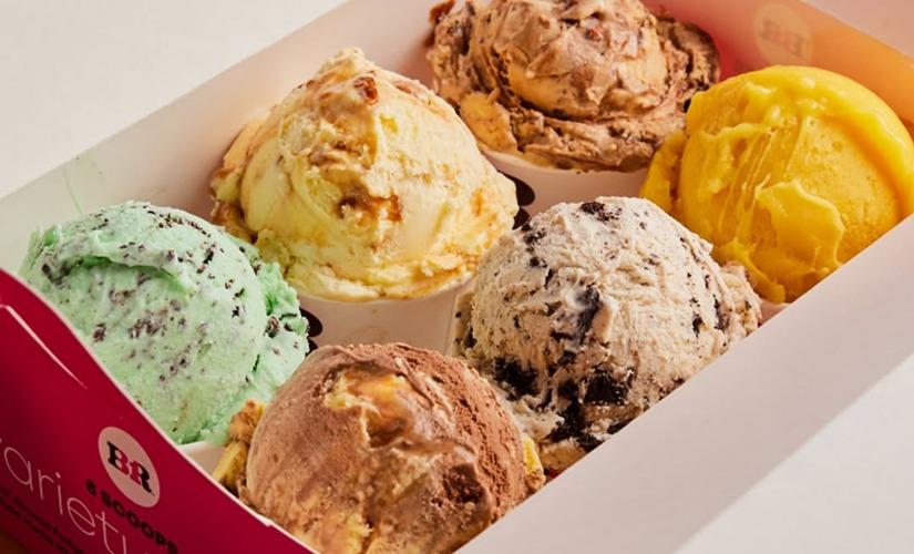 Baskin-Robbins inside Southcentre Mall
