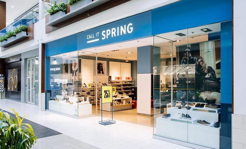 Call It Spring inside Southcentre Mall