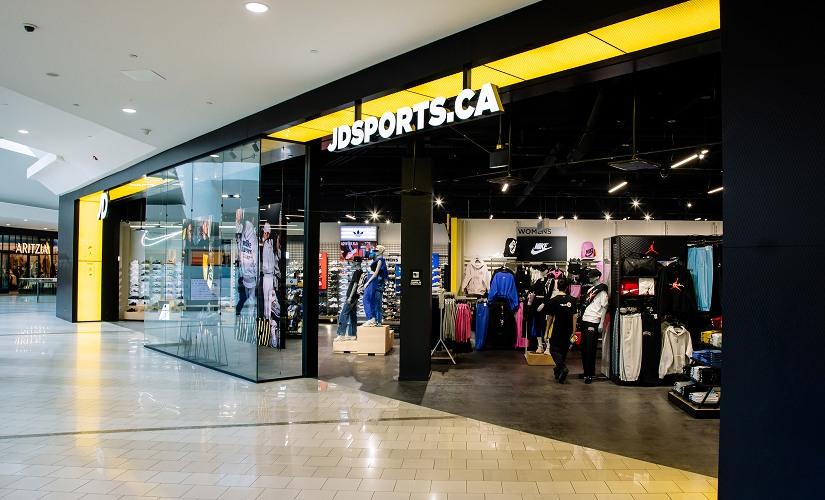 JD Sports inside Southcentre Mall