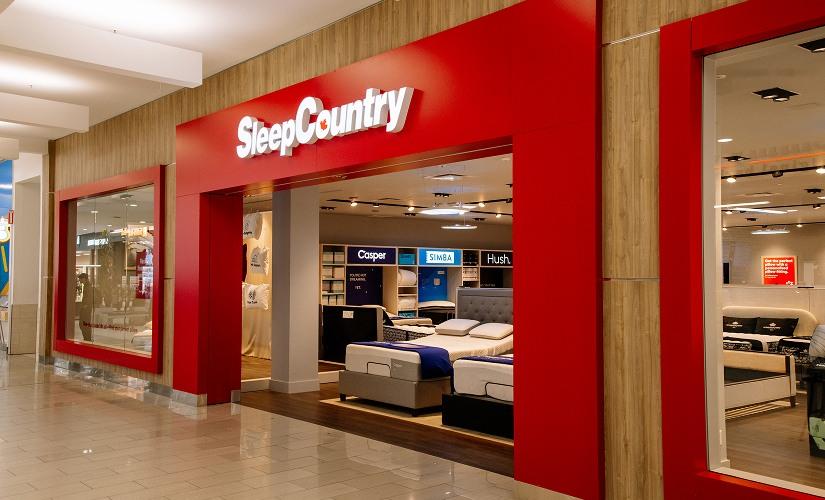 Sleep Country inside Southcentre Mall