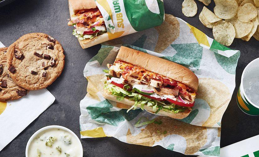 Subway inside Southcentre Mall