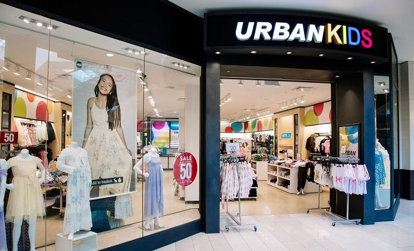 Urban Kids inside Southcentre Mall