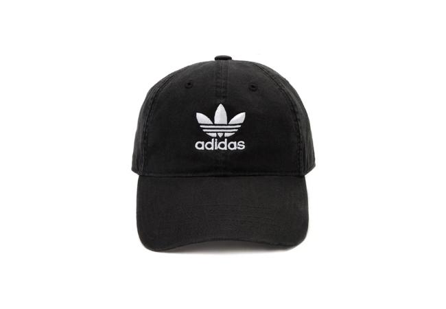 adidas adidas Trefoil Relaxed Dad Hat at Journeys, $32