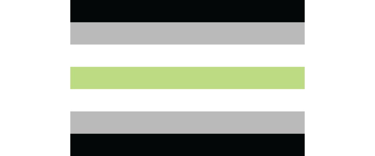 Agender pride flag