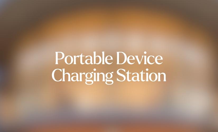 Portable Device Charging Station