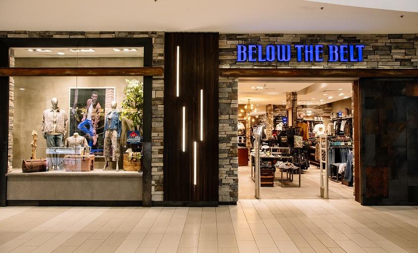 Below the Belt inside Southcentre Mall
