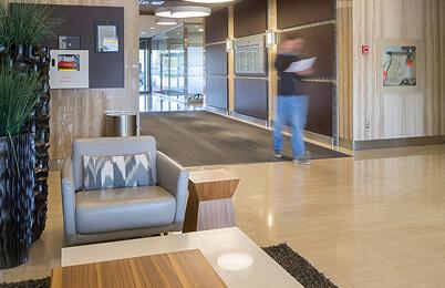 Executive tower lobby
