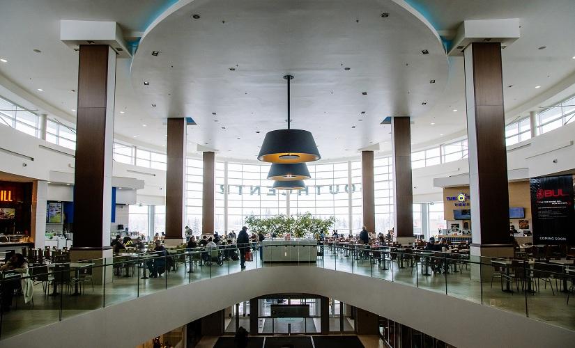 Food Court inside Southcentre Mall