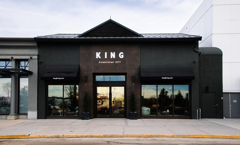 King Living inside Southcentre Mall