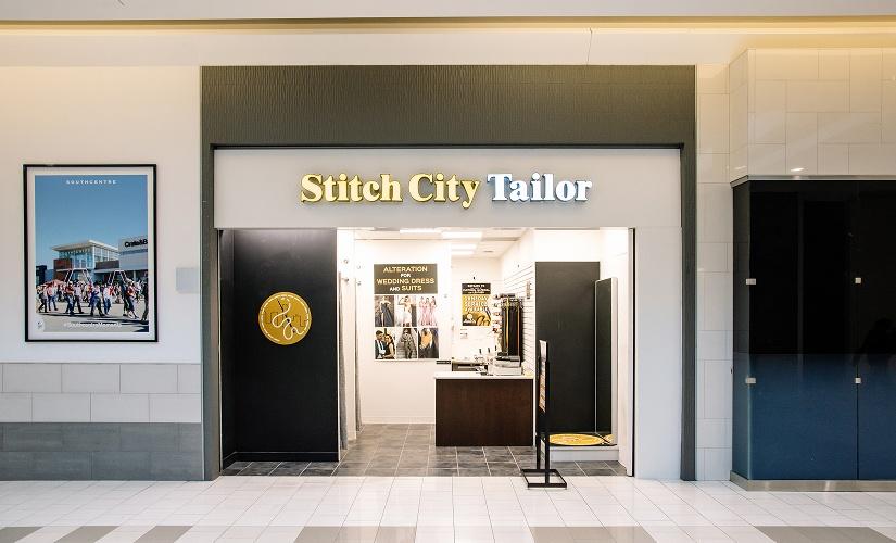 Stitch City Tailor inside Southcentre Mall