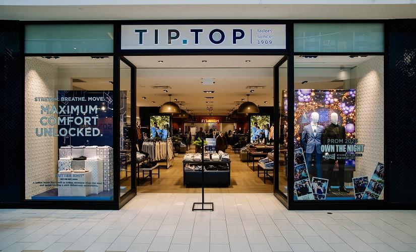 Tip Top Tailors inside Southcentre Mall