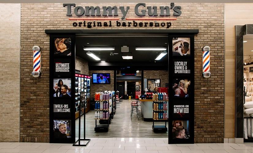 Tommy Guns inside Southcentre Mall
