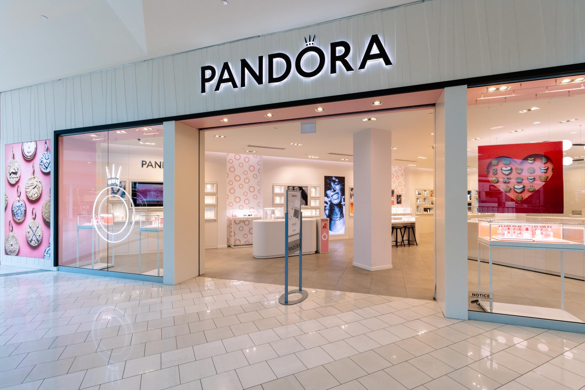 Pandora inside Southcentre Mall