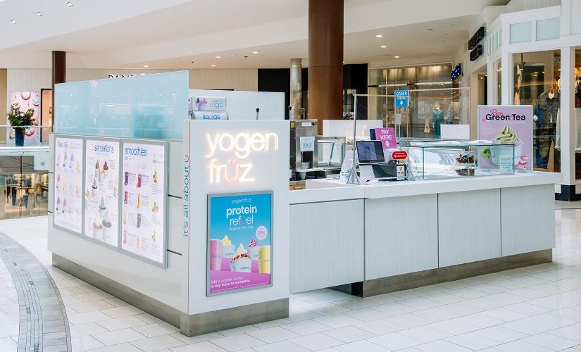 Yogen Fruz inside Southcentre Mall