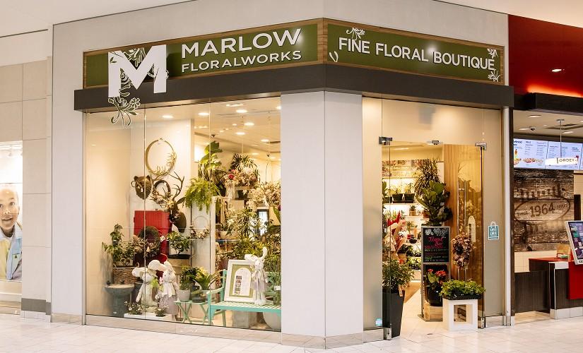 Marlow Floralworks inside Southcentre Mall