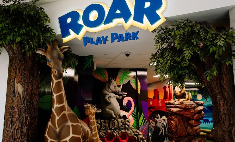 ROAR Indoor Playpark inside Southcentre Mall