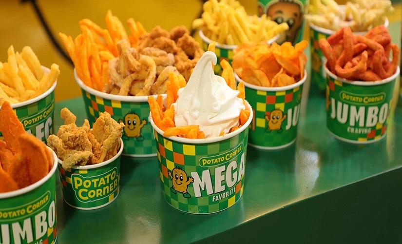 Potato Corner & Chatime inside Southcentre Mall