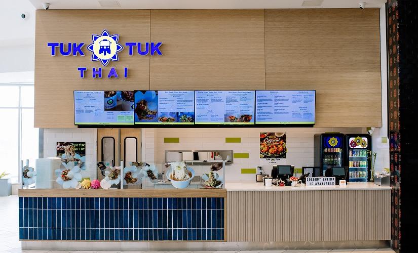 Tuk Tuk Thai inside Southcentre Mall