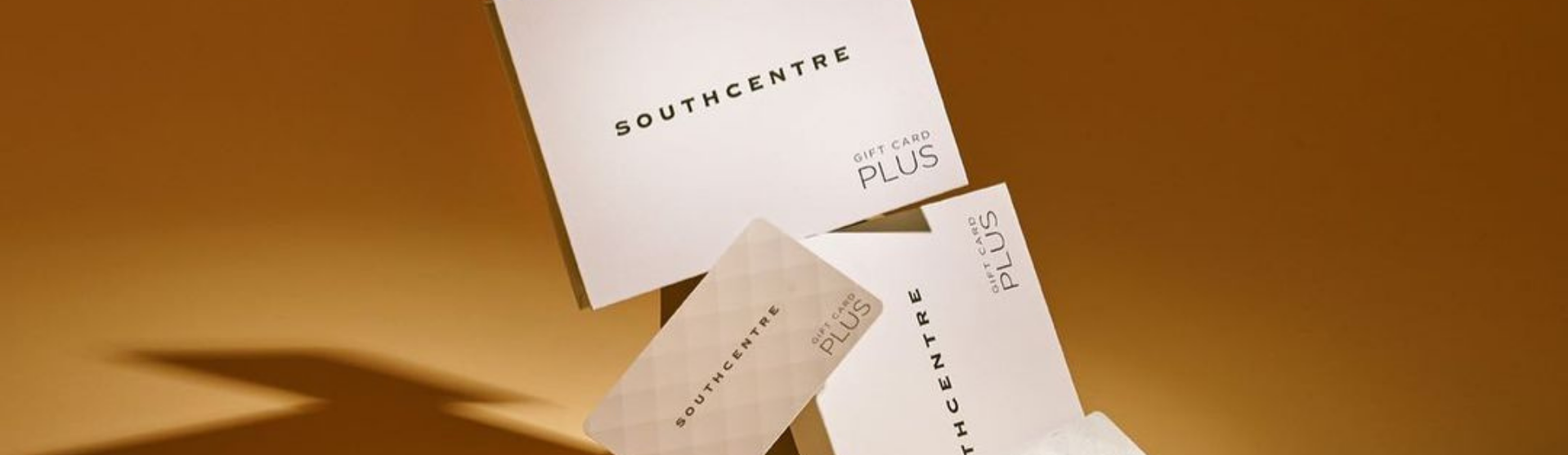 Stack of Southcentre gift cards