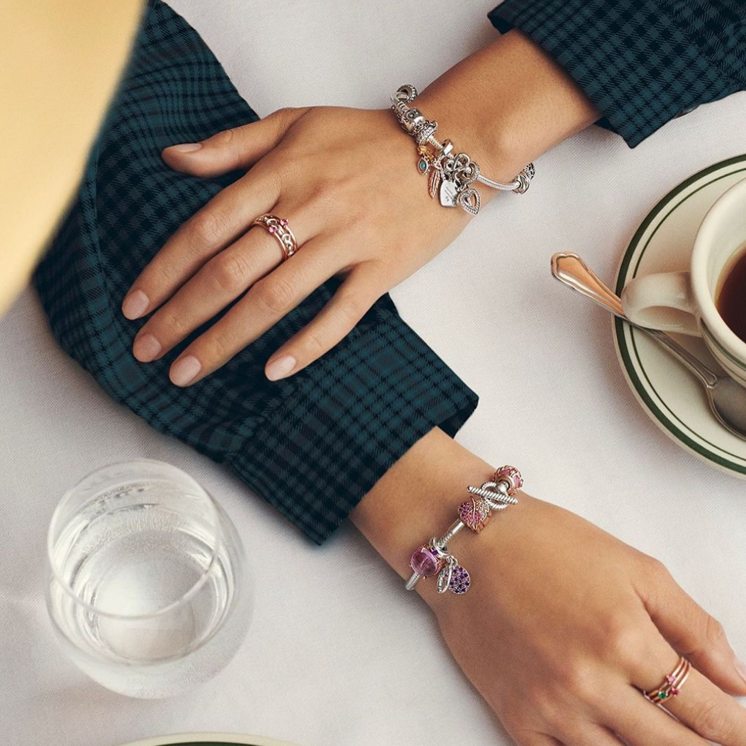 Silver Pandora bracelets