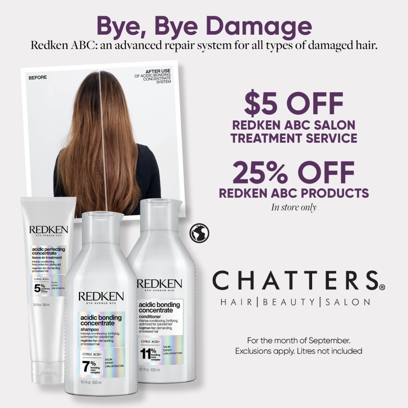 Promotional poster from Chatters Salon