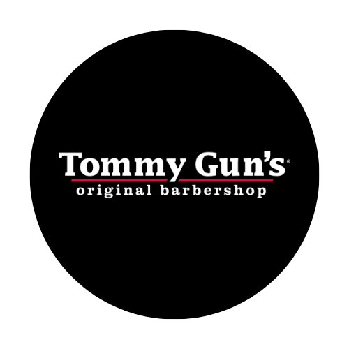Tommy Gun’s Barbershop logo