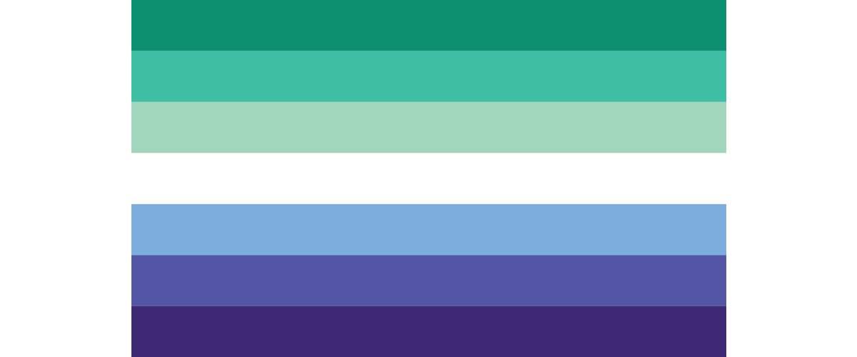 Trans-Inclusive Gay Men’s Pride Flag