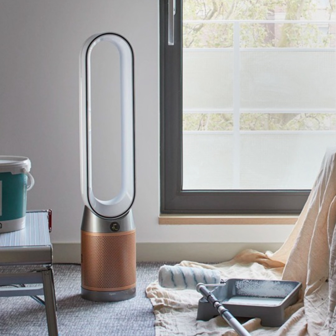 image of a dyson air purifier in a room