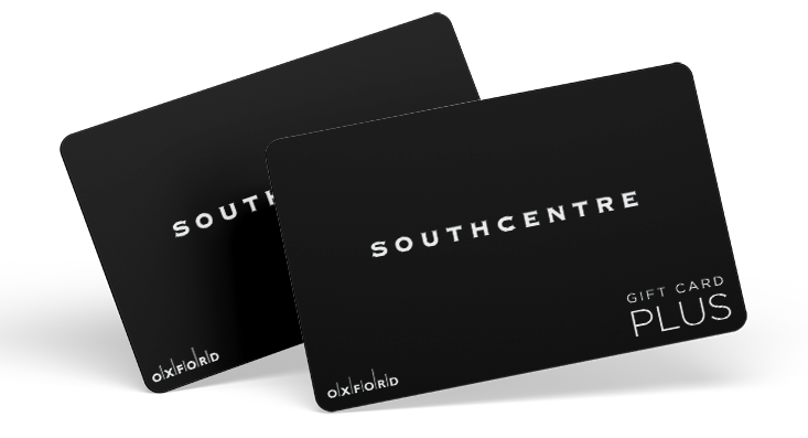 Two Southcentre gift cards