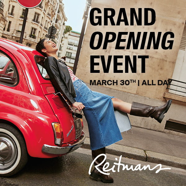 Grand Opening Event Reitmans March 30 2024
