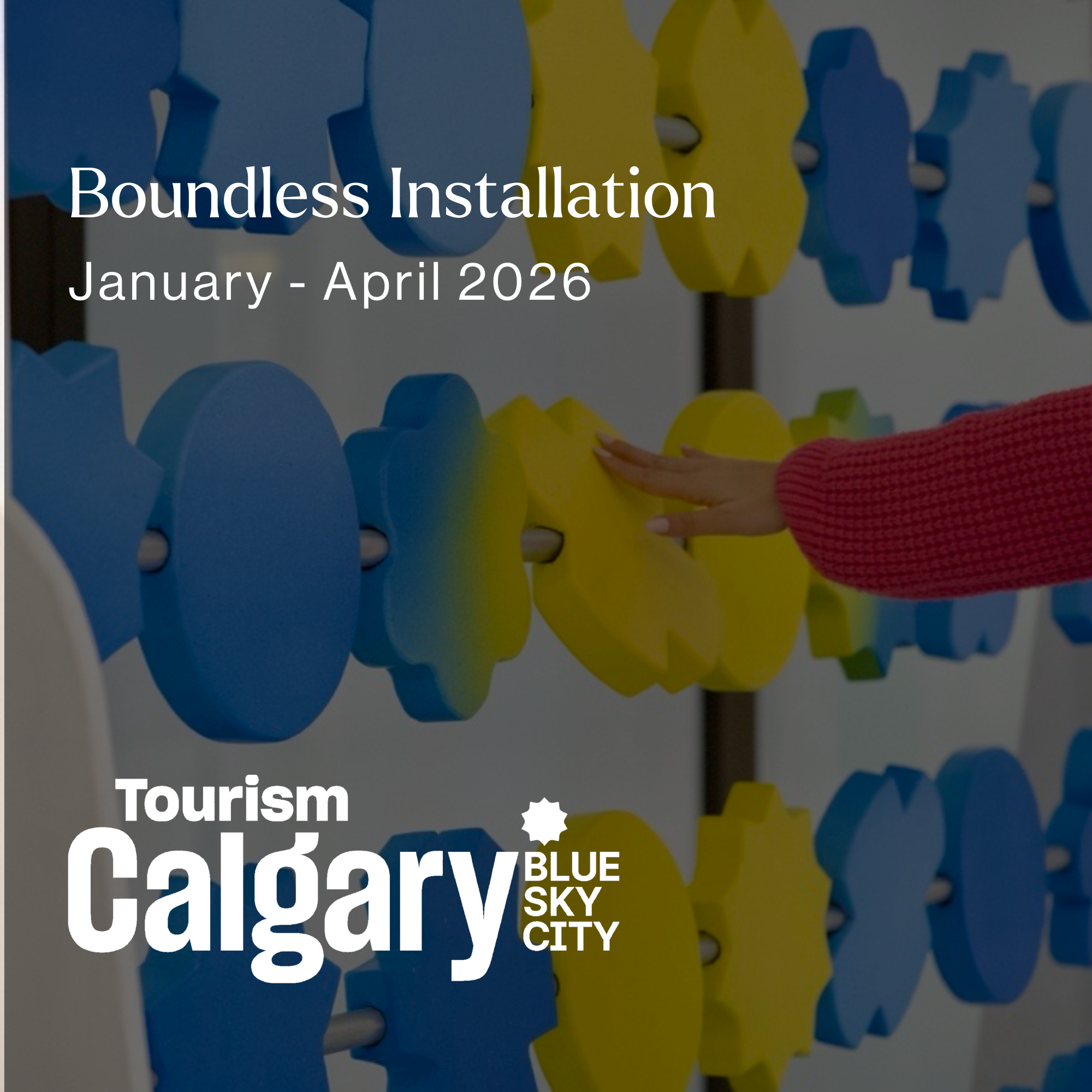 Tourism Calgary presents Boundless: An interactive art installation at Southcentre Mall
